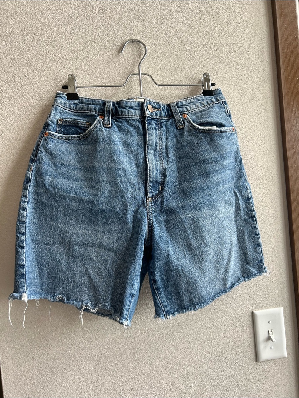 Universal Thread Light Blue Denim Bermuda Shorts